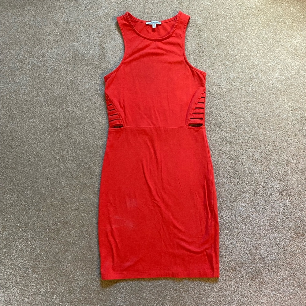 Charlotte Russe side cut out bodycon dress